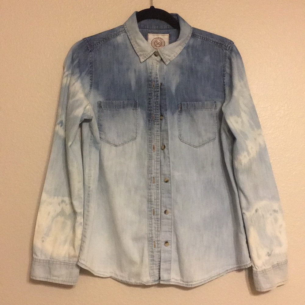 Dip Dyed Denim Shirt